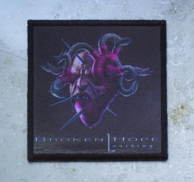 BROKEN HOPE - LOATHING -- PATCH / AUFNÄHER -- DEATH METAL