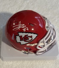 Travis Kelce Kansas City Chiefs Signed Autographed Mini Helmet with COA