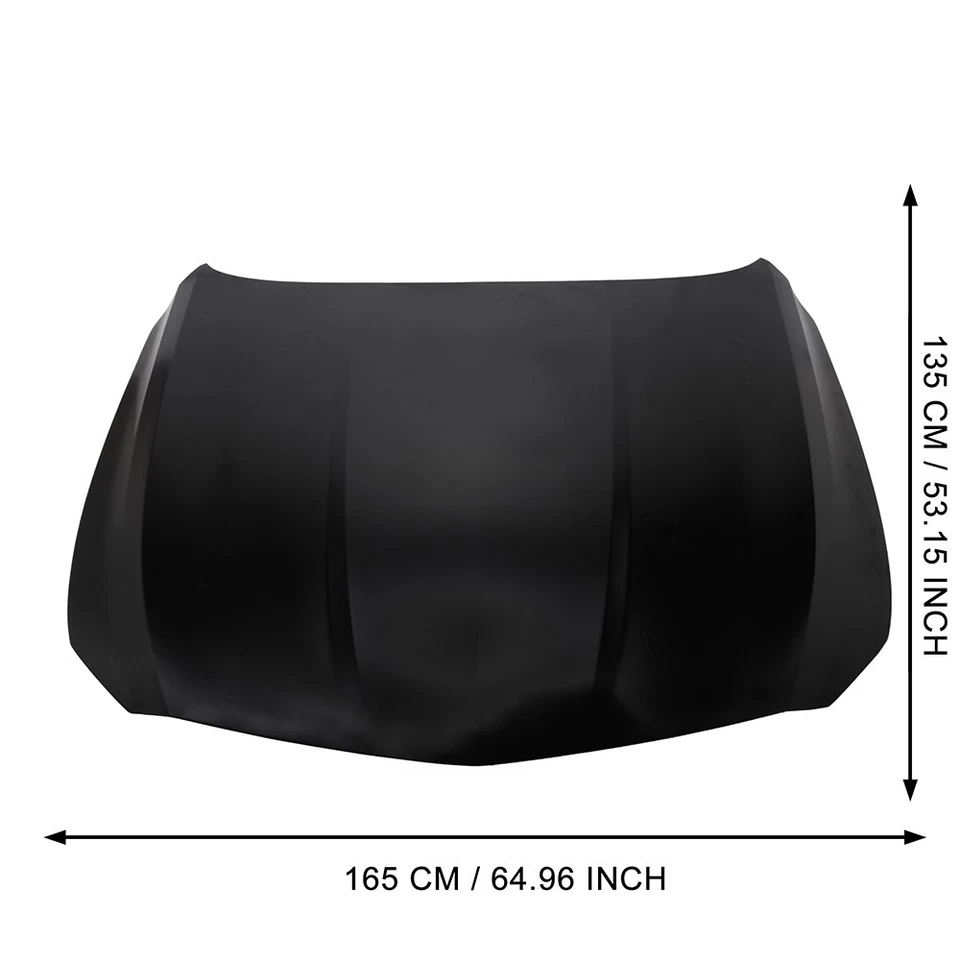 For 2020-2024 Cadillac CT5 Hood Panel | Made Of Aluminum | Black | V Model Sedan Foto 3 de 4