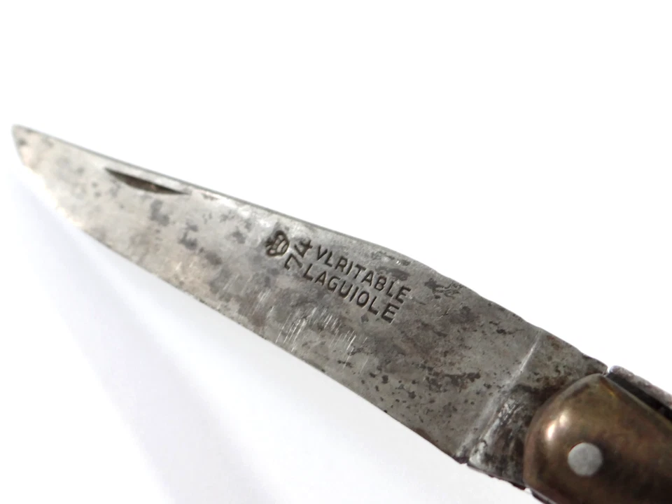 Laguiole 74 Veritable Vintage Taschenmesser Klappmesser Knife - Bild 3 von 4