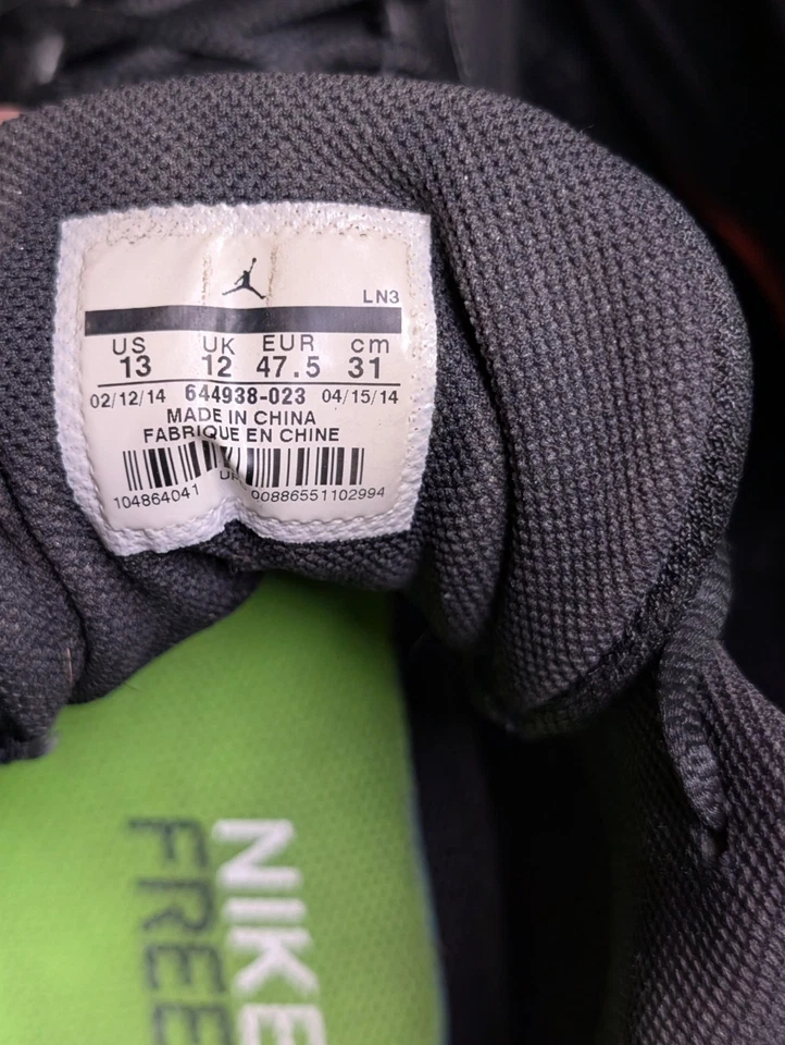 Zapatos de baloncesto Nike Jordan Jumpman Team 1 negros/rojos talla 13 para hombre” Foto 4 de 4