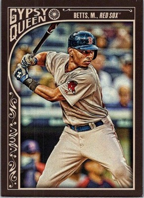 2015 Topps Gypsy Queen - Mookie Betts #60 - Red Sox