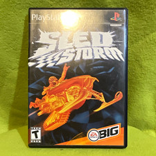 EA BIG Sled Storm Sony PlayStation PS1 PS2 NTSC-U/C Snowmobile Racing T