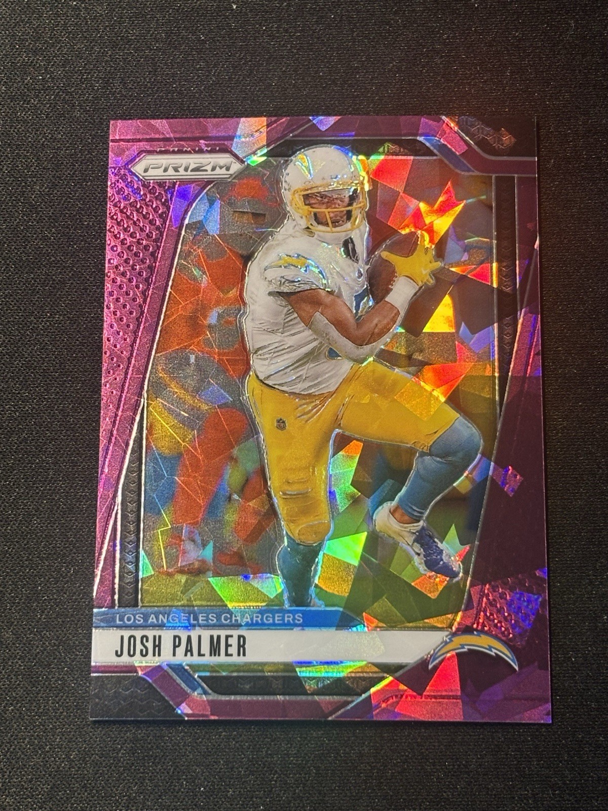 2024 Panini Prizm #159 Josh Palmer Purple Ice #/225 SN