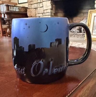 Americaware Nashville 22 oz Night Sky Silhouette Mug Souvenir Music City