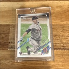 Topps 2021 Chrome Update Series Rookie Tarik Skubal #USC82 Detroit Tigers