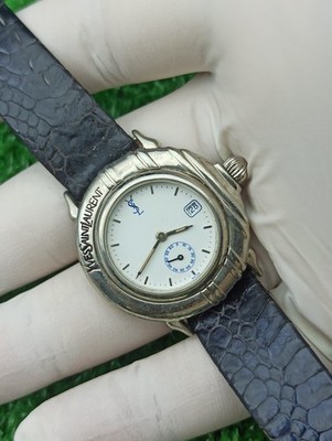 RARE YVes Saint Laurent YSL Quartz WATCH GENUINE B01-0-167-1 90S