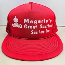 Vintage Great Southern Tour Mesh Trucker Hat Snapback Dad Cap