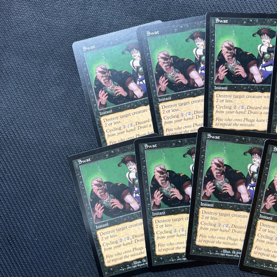 Swat Onslaught Magic The Gathering Mtg Playset Black Card 8 - Image 4 of 4