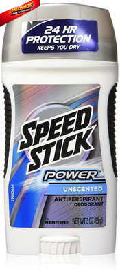 Speed Stick by Mennen Power Antiperspirant & Deodorant 3 Ounce (Pack of 1) 