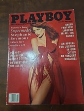 PLAYBOY Magazine February 1993 Stephanie Seymour Danny DeVito Tim Allen