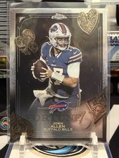 Josh Allen 2025 Topps Chrome Football Fortune 15 #F15-7 Buffalo Bills