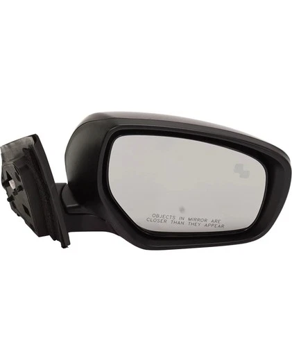 Fits 14-15 Mazda CX-9 Power Mirror Paint To Match Black With Heat-Blind Spot RH