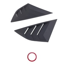 Abs Carbon Fiber Look Side Louvers For Ford Focus Mk3 2012-2018 Window