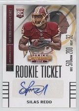 2014 Panini Contenders Silas Redd (Sec Row Seat) #195 Auto 9mg