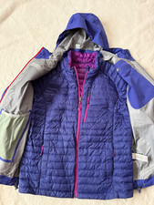 L.L.Bean Kids Double Up Outerwear System Jackets - 2 pc - Sz XL 18