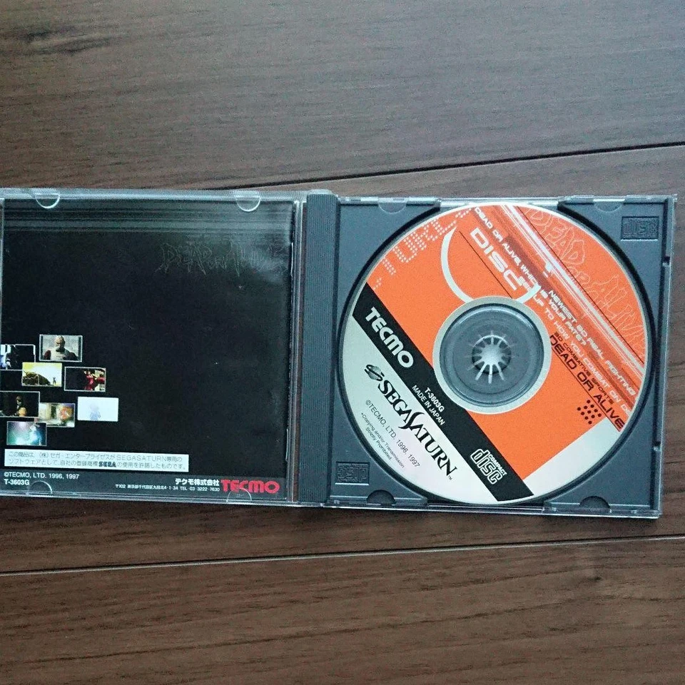 Dead or Alive Sega Saturn 1997 Japanese "good" Japan Used - Image 2 of 4