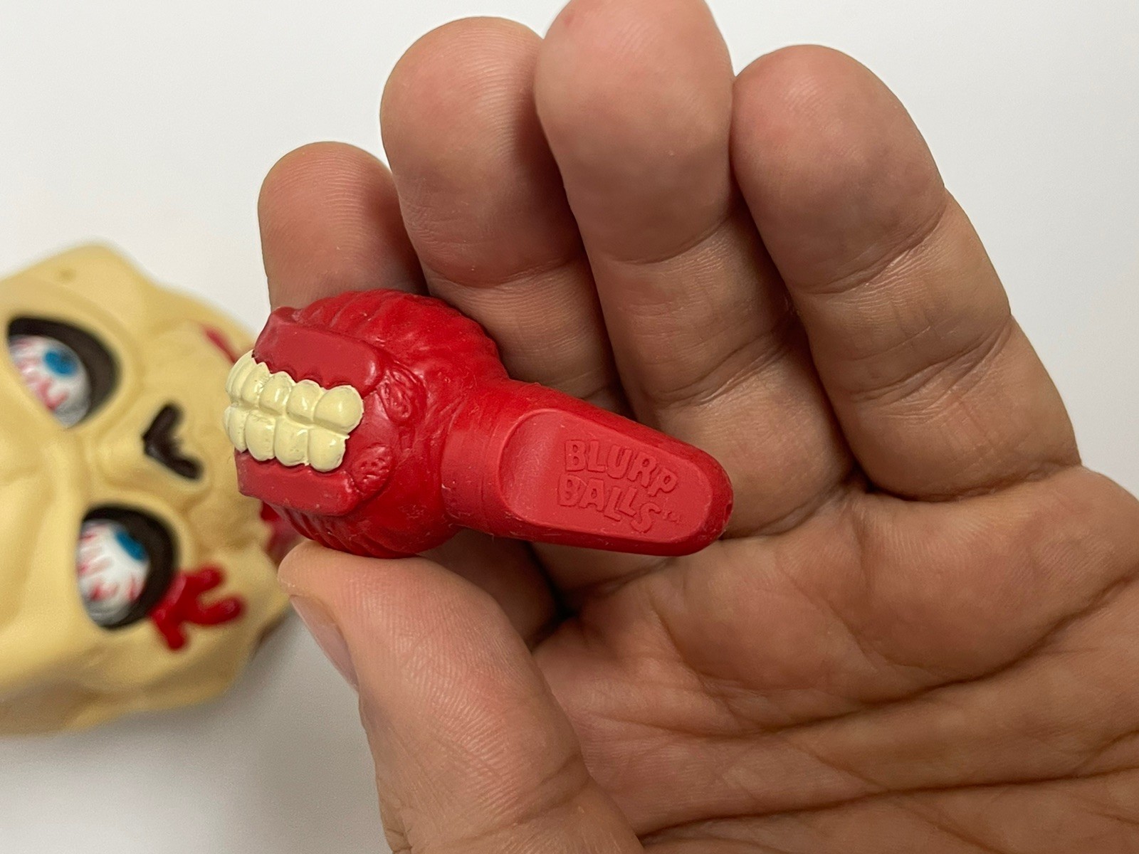 BLURP BALLS BONEY TOSSTEETH Madballs Skull Teeth Complete ERTL 1991 Vintage