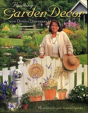 Garden Decor Painted One Stroke Book by Donna Dewberry NEW