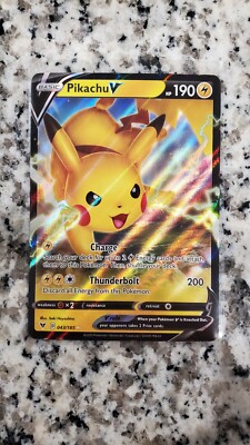 ⚡️ Pikachu V Full Art ~ Pokemon Vivid Voltage 043/185 ⚡️ | eBay
