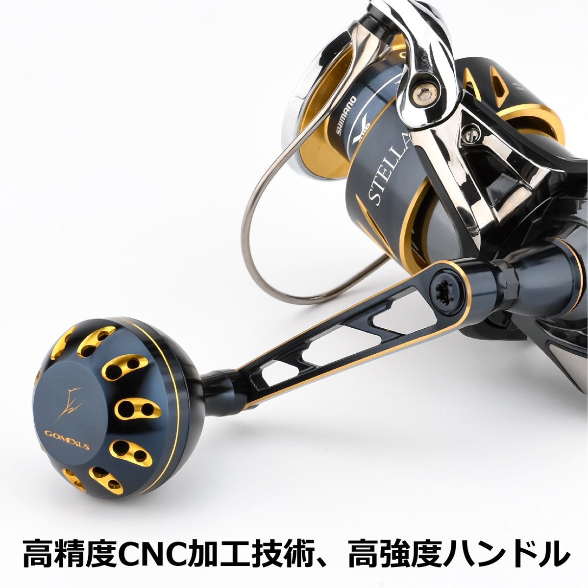 Gomexus Power Handle for Daiwa 23 Saltiga 4000-6000 Spinning