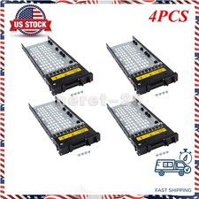4PCS 2.5" SAS SATA HDD Caddy For HPE MSA M2 1060 2060 2040 M2 SAN P14405-001