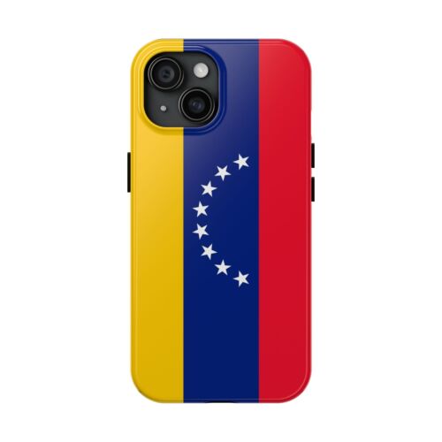 Venezuela Flag Tough Phone Case, Durable Cover for Travelers, Flag Design