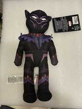 NEW Marvel World of Wakanda Black Panther Plush Toy Collectable Doll 12.5  Tall