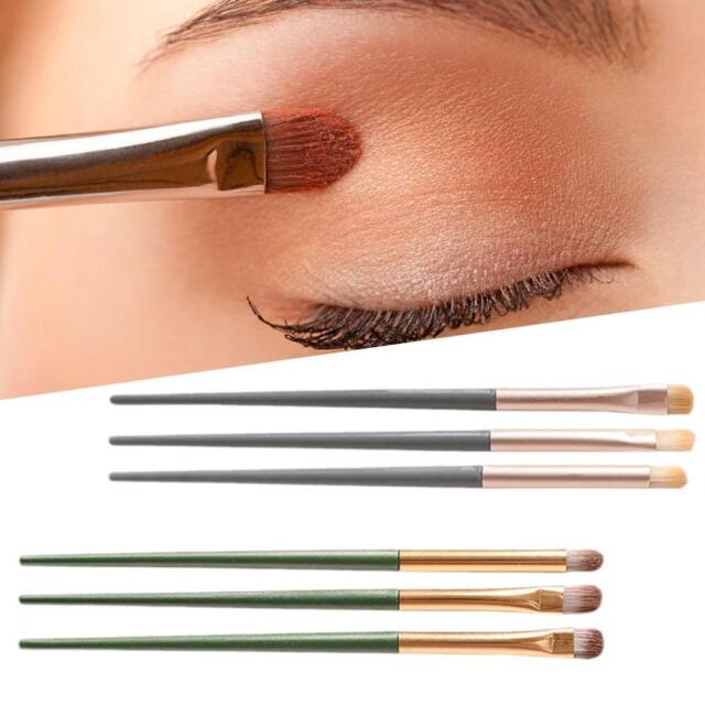 3pcs Set Of Eyeshadow Brushes Makeup Brushes Set Of AU Tools Makeup B8M3