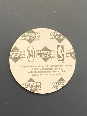 🏀 1995-96 Upper Deck Basketball Milk Caps #14 Michael JORDAN