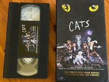 Cats Musical Theatre Andrew Lloyd Webber Elaine Page VHS Video Pre Owned