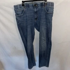 Lee Bootcut Jeans Mens Size 38x31 Blue Streetwear Western Rodeo Cowboy