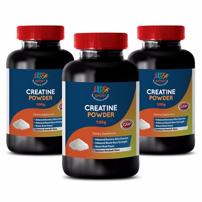 Muscle Growth Booster Powder - Creatine Powder 100g 3B - Creatine Glutamine