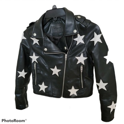 Girls Blank Nyc Star Motorcycle Jacket 
