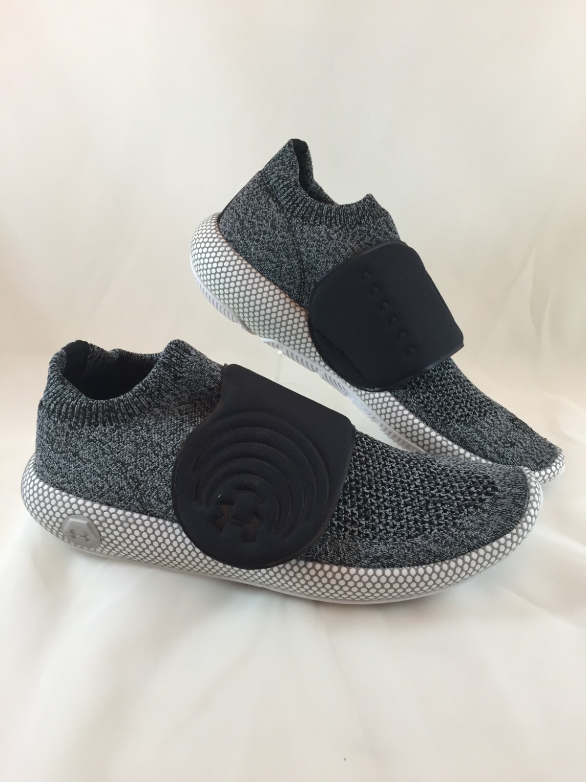 Under Armour HOVR Revive Knit Laceless Athletic Shoes… Gem