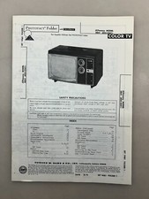 JCPenney 2831 Service Manual Sams Photofact Free Shipping