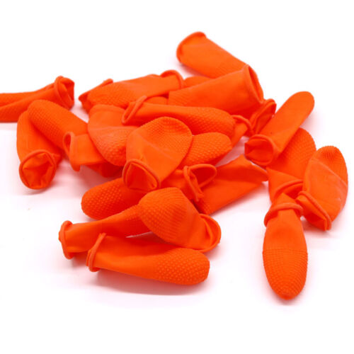 Einweg Fingerbetten Latex Fingerhülle Gummi Fingerschutz 4 Farben - Bild 6 von 11