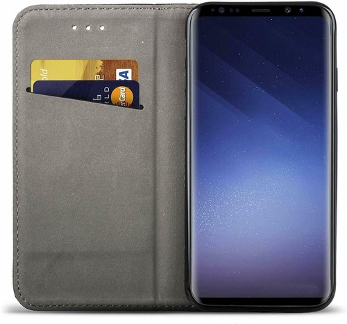 Für Samsung Galaxy J6 2018 FLIP LEDER HANDY HÜLLE MIT STÄNDER PU MAGNETISCHE ABDECKUNG - Bild 9 von 10