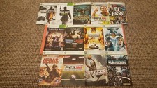XBOX 360 Instruction Manual Bundle / Job Lot x13 *MANUALS ONLY*