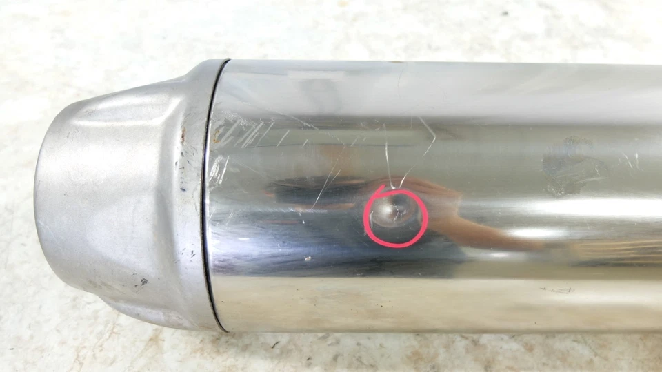 08 BMW K1200 K 1200 GT K1200gt silenciador tubo escape Foto 3 de 4