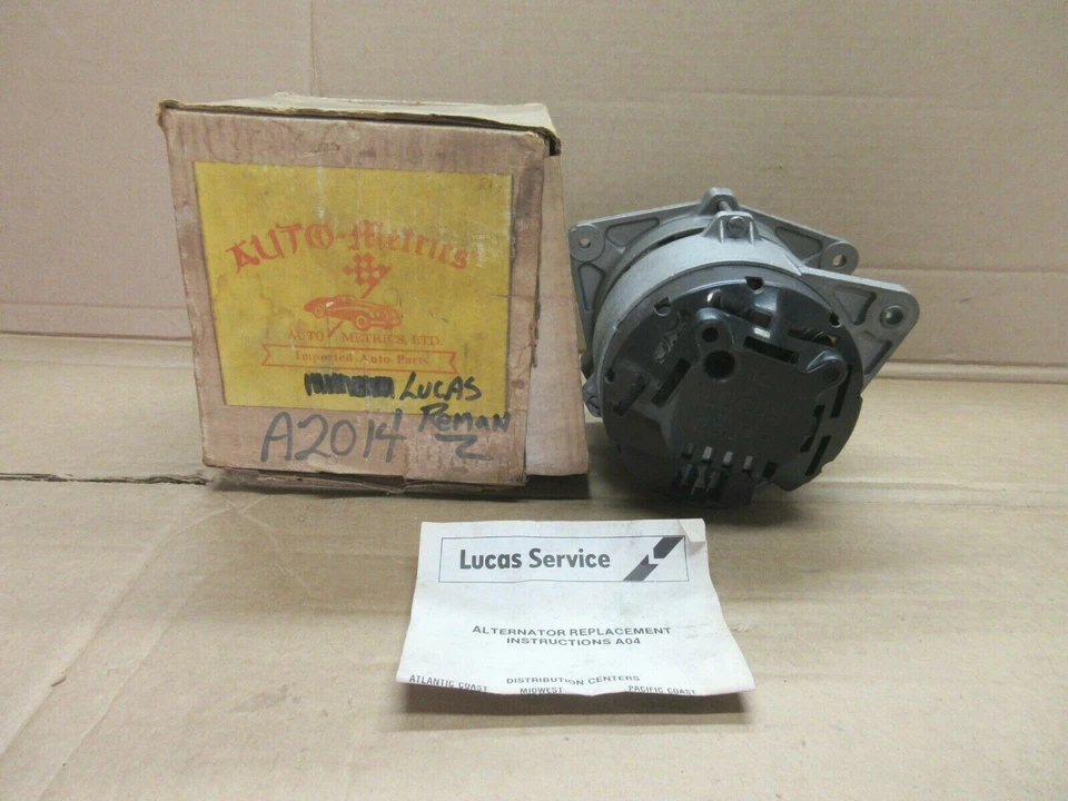 Alternador reconstruido de colección para Jaguar XJ12 Lucas Reman A2014   Foto 2 de 4