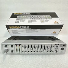 FBQ800 Ultra-compact 9-Bands Graphic EQ Equalizer Suppressor Equalizer Processor
