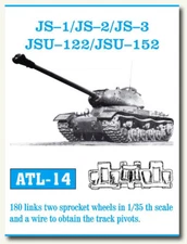 Friulmodel ATL-14 1/35 Russian JS-1/JS-2/JS-3/JSU-122/JSU-152 Metal Tracks