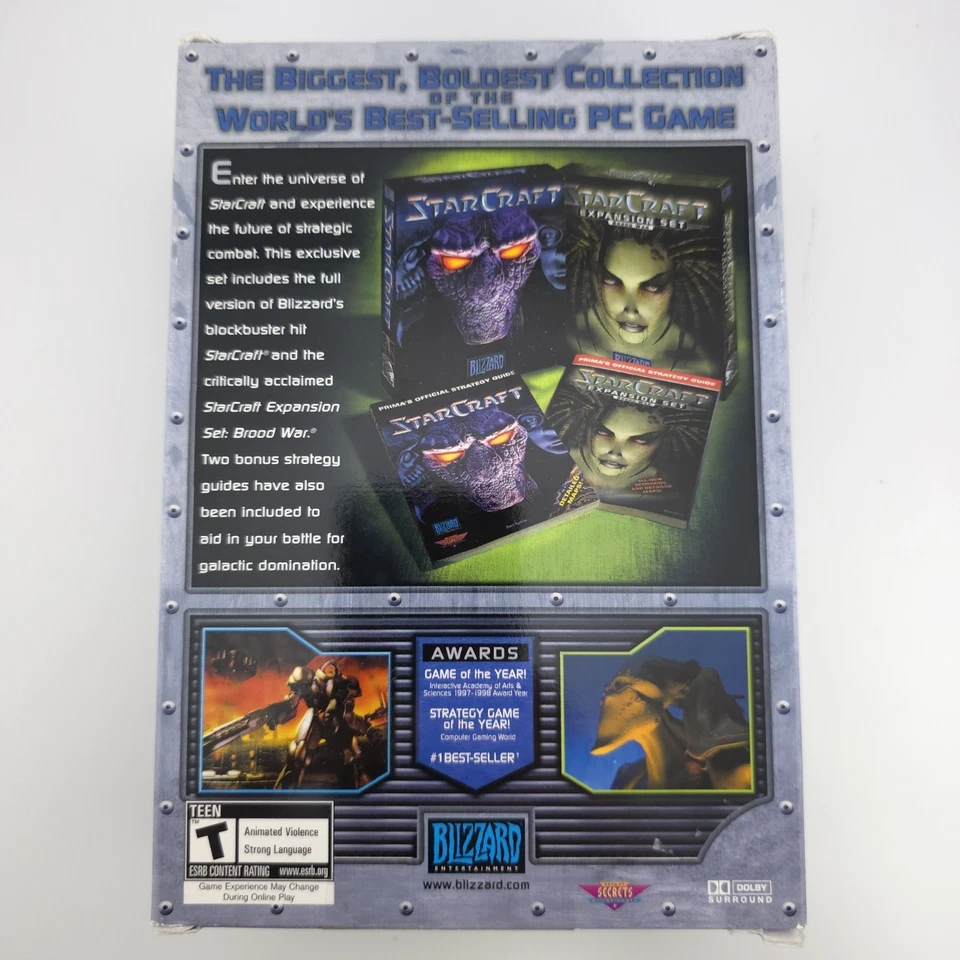 StarCraft: Battle Chest, 1998, Small Box, New & Sealed - Image 3 of 4