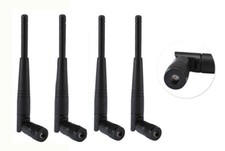 2.4GHz 5dB Omni Wireless Router WIFI Antenna SMA Male Plug IEEE 802.11/n 4 pcs