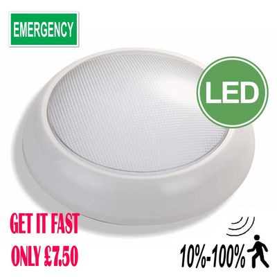 LED Schottverschraubung Flursensor Funktion Notfall/Standard 16W 2D IP54 10%