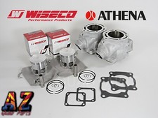 Yamaha Banshee 350 Stock Bore Cylinders Wiseco Pistons Top End Gasket Rebuild