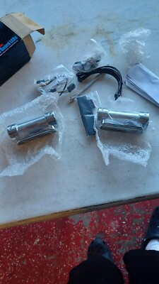 Custom Dynamics Chrome LED  Engine Guard Lights 14-Up Harley FLH
