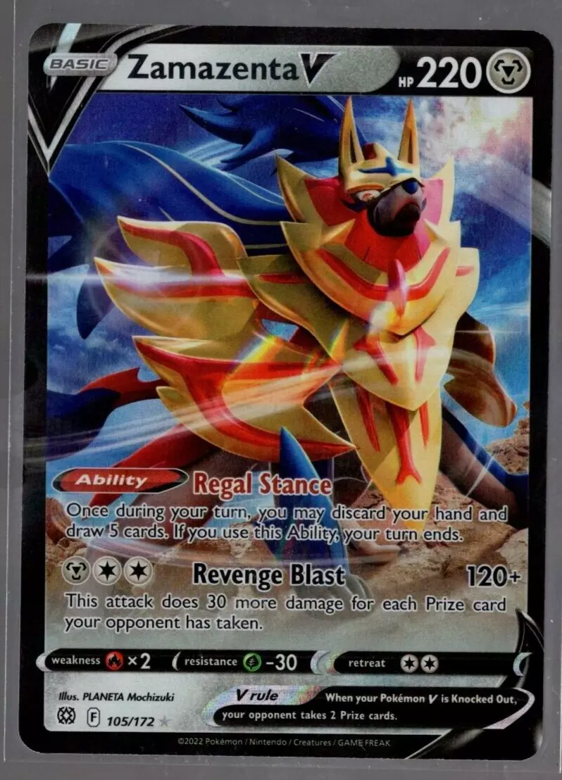 Zamazenta V - 105/172 - Ultra Rare