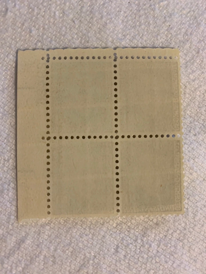 George C. Marshall 20 Cent Stamp PLATE BLOCK, MNH - Image 2 of 2